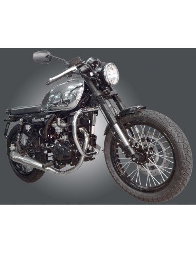 DEFENSA MOTOR HANWAY RAW 125 SR CHROME