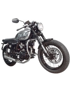DEFENSA MOTOR HANWAY RAW 125 SR CHROME