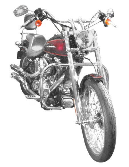 DEFENSA MOTOR HARLEY DAVIDSON SOFTAIL FX (2001 - 2017)
