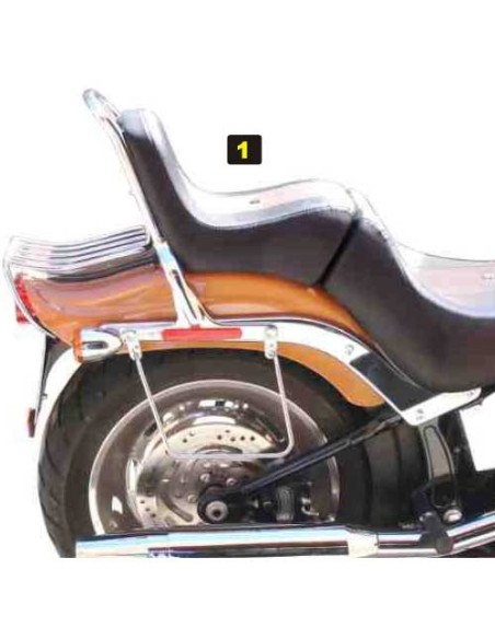 SOPORTE ALFORJAS HARLEY DAVIDSON SOFTAIL FX FAT BOB (17 - UP)  PARA SIST KLICK FIX