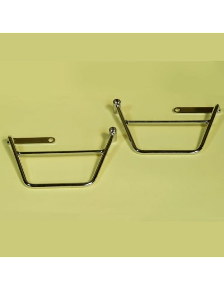 SOPORTE ALFORJAS HYOSUNG AQUILA  GV125 - 250 PARA SIST KLICK FIX