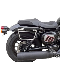 SOPORTE ALFORJAS HYOSUNG AQUILA  GV125S - GV300S  PARA SIST KLICK FIX