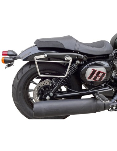 SOPORTE ALFORJAS HYOSUNG AQUILA  GV125S - GV300S  PARA SIST KLICK FIX