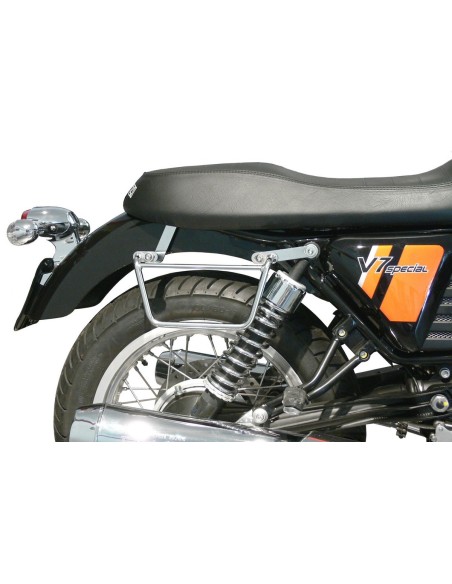 SOPORTE ALFORJAS MOTO GUZZI V7  PARA SIST KLICK FIX
