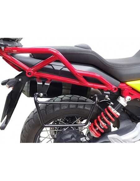 SOPORTE ALFORJAS MOTO GUZZI V85TT (2019 - UP)  PARA SIST KLICK FIX