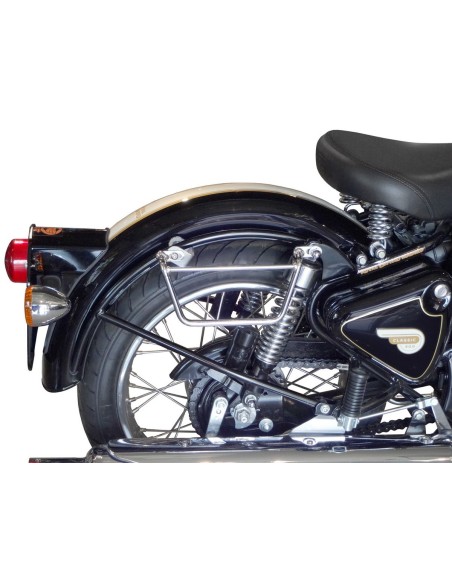 SOPORTE ALFORJAS MOTO ROYAL ENFIELD CLASSIC 500 PARA SIST KLICK FIX RESP.