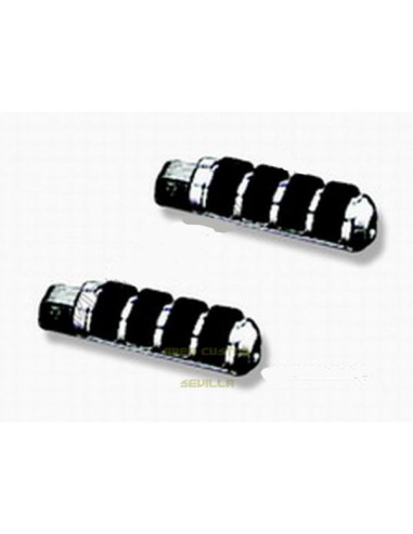 ESTRIBERAS CROMADAS GZM SOFT-RIDE