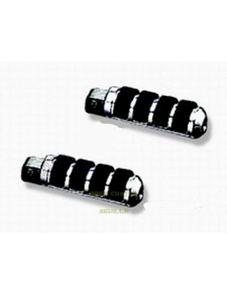 ESTRIBERAS CROMADAS GZM SOFT-RIDE