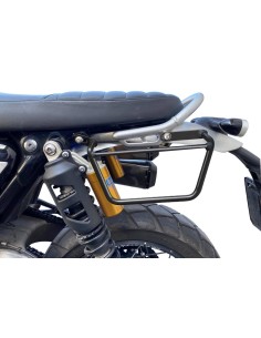 SOPORTE ALFORJAS TRIUMPH SCRAMBLER 1200 (2018 - UP) PARA SIST KLICK FIX