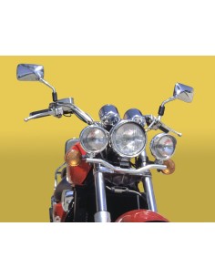 SOPORTE FAROS HONDA BLACK WIDOW 750 DC