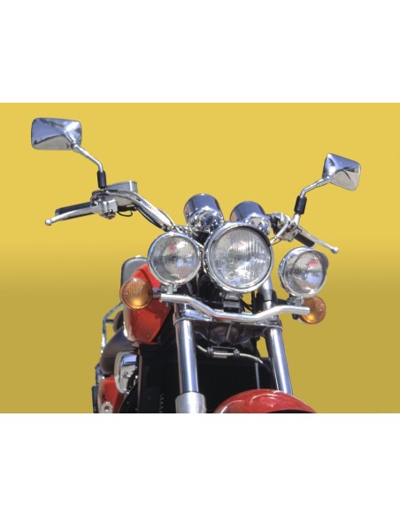 SOPORTE FAROS HONDA BLACK WIDOW 750 DC