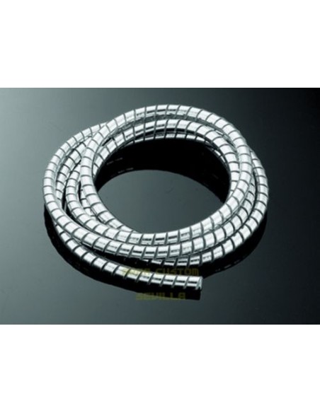 CUBRE CABLE CROMADO D 5 mm