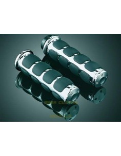 PUÑOS KURYAKYN CROMADOS 25,4 MM (1 PAR)