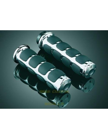 PUÑOS KURYAKYN CROMADOS 25,4 MM (1 PAR)