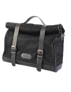 ALFORJA VINTAGE ALGODON ENCERADO Y PIEL