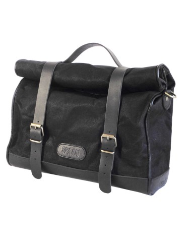 ALFORJA VINTAGE ALGODON ENCERADO Y PIEL ALFORJA VINTAGE ALGODON ENCERADO Y PIEL