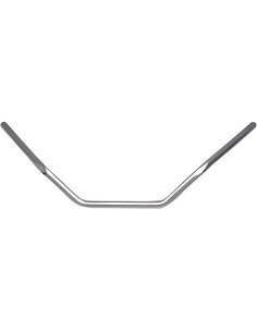 MANILLAR CON ACANALADURAS FLAT TRACK 25,4 MM 77 CM HOMOLOGADO