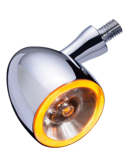 INTERMITENTE Y LUZ POSICION LED BULLET 1000 NEGRO HOMOLOGADO