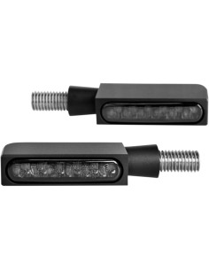 INTERMITENTE LED BLOKK-LINE NEGRO HOMOLOGADO