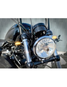 INTERMITENTES LED LUZ POSICION CROMADA BLOKK-LINE HOMOLOGADO