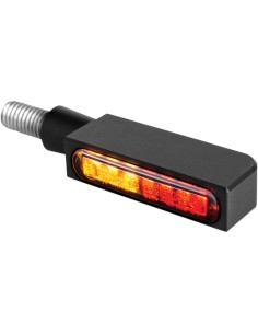 INTERMITENTE LED LUZ FRENO Y TRASERA NEGRO BLOKK-LINE HOMOLOGADO