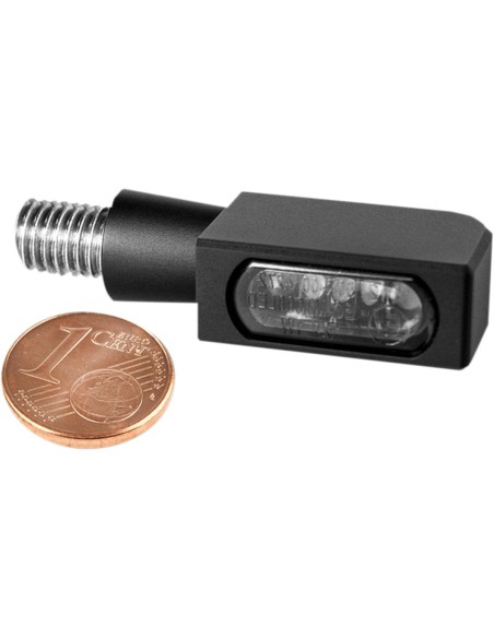INTERMITENTE LED BLOKK-LINE MICRO NEGRO HOMOLOGADO