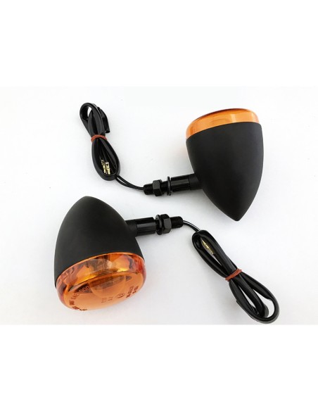 INTERMITENTES CARCASA ALUMINIO NEGRO-INCAND 2CB HOMOLOGADO