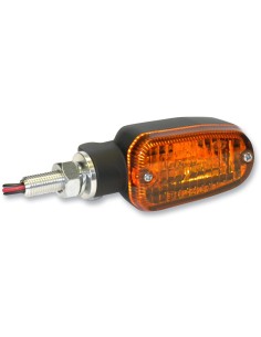 INTERMITENTES CARCASA ALUMINIO NEGRO-INCAND AMBAR 3CB HOMOLOGADO