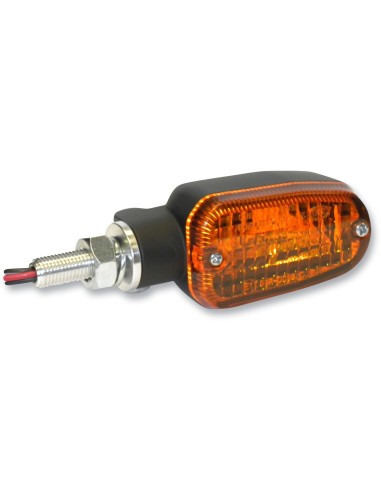 INTERMITENTES  CARCASA ALUMINIO NEGRO-INCAND AMBAR 3CB HOMOLOGADO