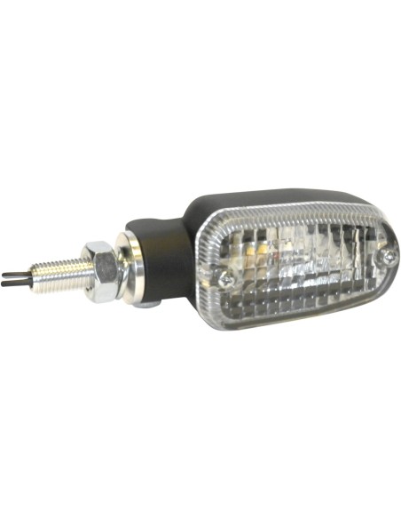 INTERMITENTES CARCASA ALUMINIO NEGRO-INCAND 2CB TRP HOMOLOGADO