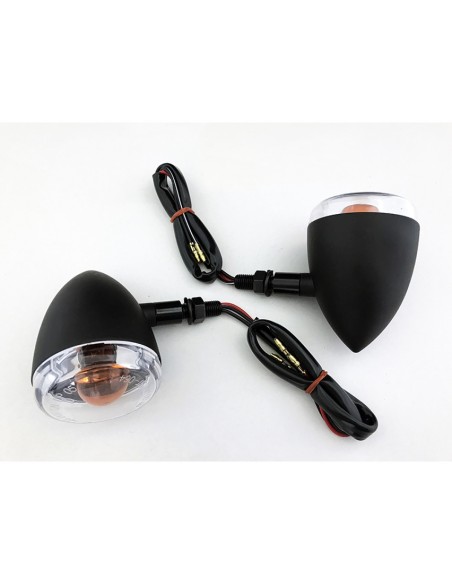 INTERMITENTES CARCASA ALUMINIO NEGRO-INCAND 3CB TR HOMOLOGADO