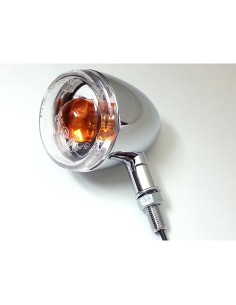 INTERMITENTES CARCASA ALUMINIO  CROMADO-INCAND 2CB TR HOMOLOGADO