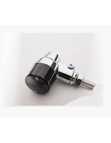 INTERMITENTES LED CARCASA ALUMINIO CROMADO AHUMADO FL SENC ØLENTE 36MM HOMOLOGADO INTERMITENTES LED CARCASA ALUMINIO CROMADO AHUMADO FL SENC ØLENTE 36MM HOMOLOGADO