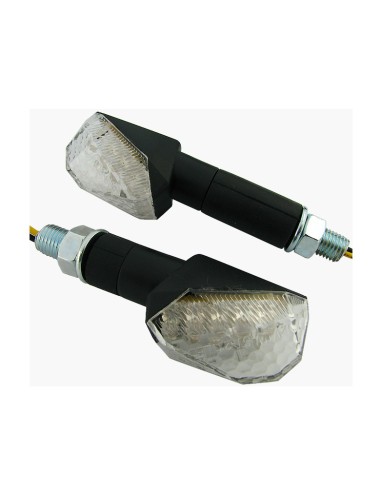 INTERMITENTES LED UNIVERSAL ALUMINIO NEGRO LENTE TRP HOMOLOGADO INTERMITENTES LED UNIVERSAL ALUMINIO NEGRO LENTE TRP HOMOLOGADO