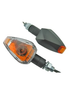 INTERMITENTES ESTANDAR UNV ALUMINIO NEGRO LENTE TR HOMOLOGADO