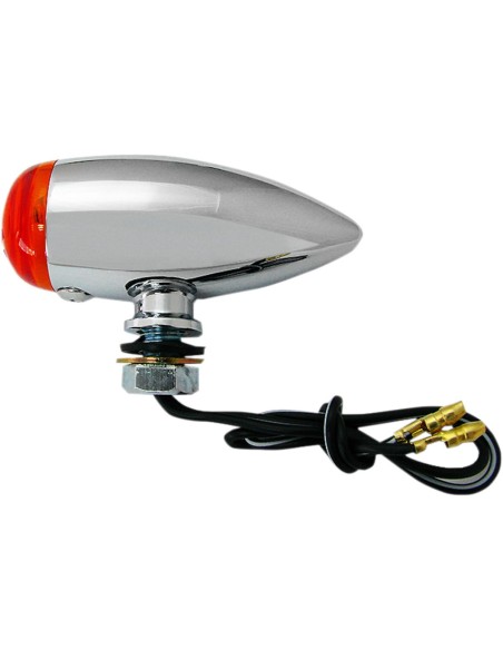 INTERMITENTES ESTANDAR UN ALUMINIO CROMADO LT AMBAR HOMOLOGADO