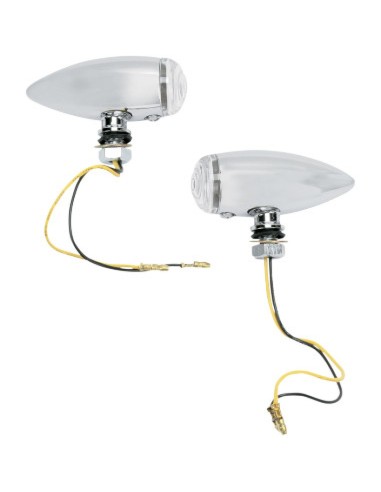 PILOTOS LED CROMADOS LENTE TR Y AMBAR HOMOLOGADO PILOTOS LED CROMADOS LENTE TR Y AMBAR HOMOLOGADO