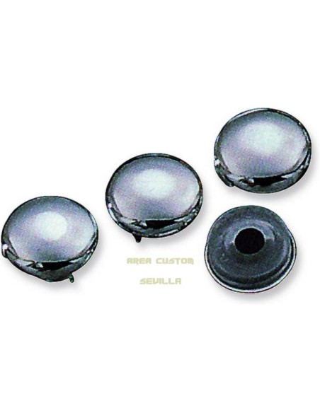 TAPONES CROMADOS PARA TORNILLOS Y TUERCAS 8 MM