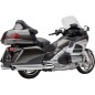 SILENCIADORES SLIP-ON 6 EN 6 HONDA GL 1800 GOLD WING 12-17 CROMADO SILENCIADORES SLIP-ON 6 EN 6 HONDA GL 1800 GOLD WING 12-17 CROMADO
