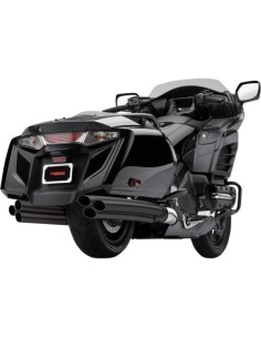 SILENCIADORES SLIP-ON 6 EN 6 HONDA GL 1800 GOLD WING 12-17 NEGRO