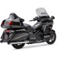 SILENCIADORES SLIP-ON 102 MM (4") DUAL CUT CR PUNTA NEGRA HONDA F6B Y GL1800 SILENCIADORES SLIP-ON 102 MM (4") DUAL CUT CR PUNTA NEGRA HONDA F6B Y GL1800