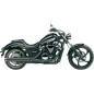 SILENCIADOR SLIP-ON 102 MM (4") DUAL CUT NEGRO YAMAHA XVS1300 CUSTOM 11-18 SILENCIADOR SLIP-ON 102 MM (4") DUAL CUT NEGRO YAMAHA XVS1300 CUSTOM 11-18