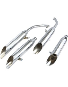 ESCAPE COMPLETO SLIP-ON PARA CRUISERS NIPONAS SLASH-CUT HONDA VF750C MAGNA 93-03