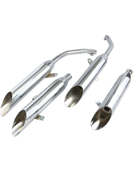 ESCAPE COMPLETO SLIP-ON PARA CRUISERS NIPONAS SLASH-CUT HONDA VF750C MAGNA 93-03