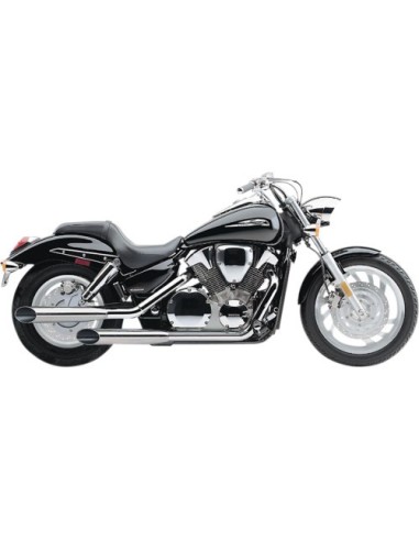 SILENCIADORES COBRA SLIP-ON SLASH-CUT PARA HONDA VTX1300C 04-09 SILENCIADORES COBRA SLIP-ON SLASH-CUT PARA HONDA VTX1300C 04-09