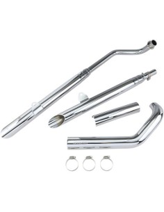 ESCAPE COMPLETO SLIP-ON PARA CRUISERS NIPONAS DRAG PIPES YAMAHA XVS650 DRAG STAR CLASSIC 04-11