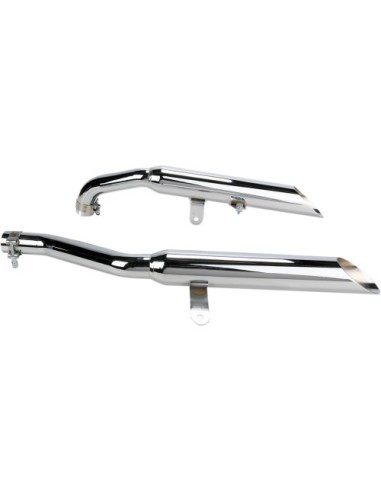 SILENCIADORES COBRA SLIP-ON SLASH-CUT PARA YAMAHA XV VIRAGO 84-99 SILENCIADORES COBRA SLIP-ON SLASH-CUT PARA YAMAHA XV VIRAGO 84-99