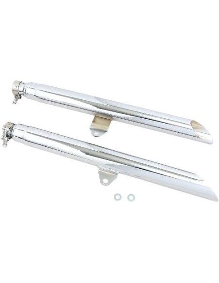 ESCAPE COMPLETO SLIP-ON PARA CRUISERS NIPONAS DRAG PIPES YAMAHA XVS1100 DRAG STAR CLASSIC 04-09