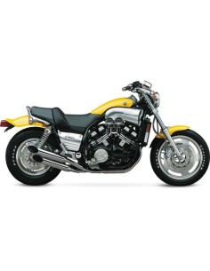 ESCAPE COMPLETO SLIP-ON PARA CRUISERS NIPONAS SLASH-CUT YAMAHA VMX 12 1200 VMAX 85-07
