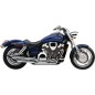 ESCAPE COBRA ANGLED SLASH-CUT PARA HONDA VTX1800 01-08 ESCAPE COBRA ANGLED SLASH-CUT PARA HONDA VTX1800 01-08
